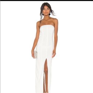 Jay Godfrey White Martell Gown (Ivory)